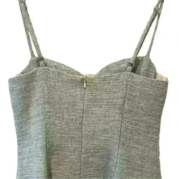 Willow Hampton Tweed Mini Dress in Light Blue - Picture 4 of 8